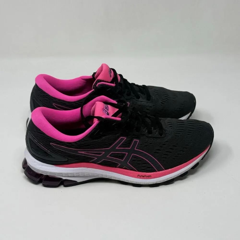 ASICS GT Express 2 Sneakers Shoes Womens 9 Black Pink Running Lightweight